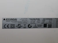 22 zonnepanelen hyundai hie-s430-hg full black. afmeting 100x190 cm. - afbeelding 2 van  3