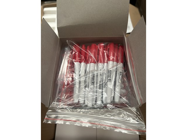 2200x boardmarker medium round rood sam creative - afbeelding 2 van  3