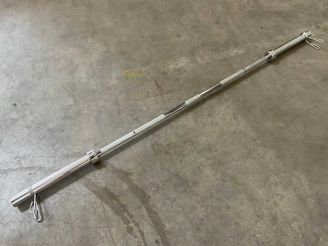 220cm gelagerde halterstang - afbeelding 1 van  2