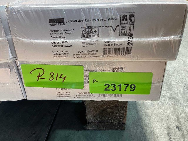 22,2m² kronospan kliklaminaat oak spreewald - afbeelding 6 van  9