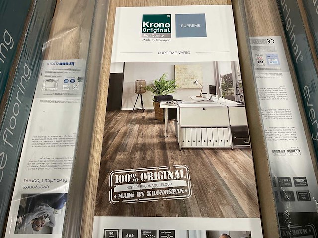 22,4m² krono supreme kliklaminaat eurus oak - afbeelding 6 van  9