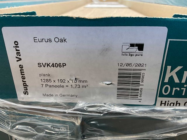 22,4m² krono supreme kliklaminaat eurus oak - afbeelding 8 van  9