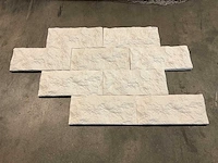22m² stonedesign - mini euroc 1 - wandtegel wit - afbeelding 3 van  5