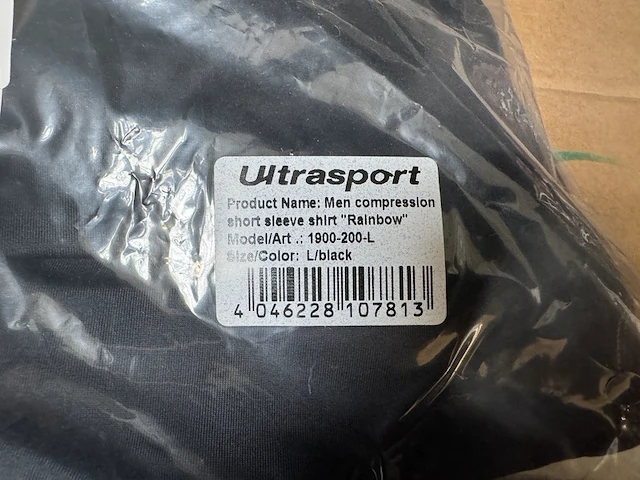 22x compressieshirt maat l ultrasport - afbeelding 5 van  5