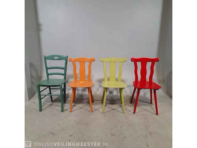 22x houten stoel - afbeelding 1 van  10