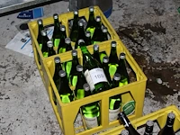 23 flessen witte wijn klosterkrone in twee kunststof kratten.. - afbeelding 2 van  2