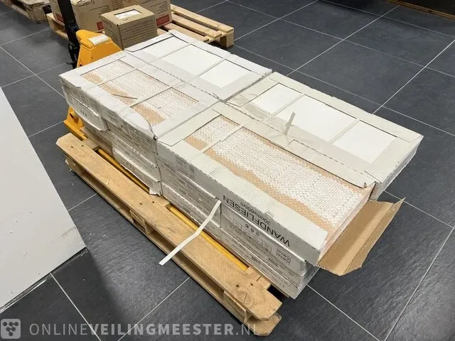 23 m² wandtegels , mat wit - afbeelding 3 van  5