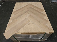 23 m2 pvc spc click visgraat - 610 x 150 x 4 mm - afbeelding 2 van  3