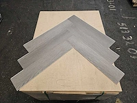 23 m2 pvc spc click visgraat - 650 x 150 x 5 mm - afbeelding 3 van  3