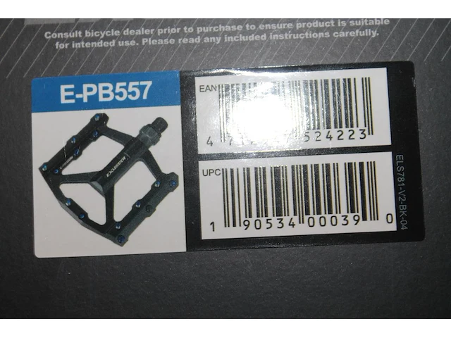 23 sets fietspedalen exustar e-pb557 in doos. - afbeelding 2 van  2