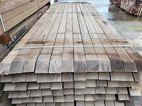 2.300 m3 azobé palen 80 x 80mm 120 st./ 300cm - afbeelding 6 van  8