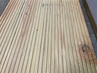 23,1 m² douglas semi-ribbel - vlonderplank 550x14x2,5 cm - afbeelding 2 van  6