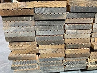23,1 m² douglas semi-ribbel - vlonderplank 550x14x2,5 cm - afbeelding 3 van  6