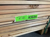 23,1 m² douglas semi-ribbel - vlonderplank 550x14x2,5 cm - afbeelding 6 van  6