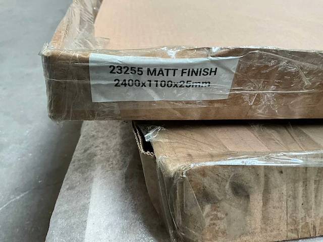 23255 matt finish deens ovaal eetkamertafel - afbeelding 7 van  7