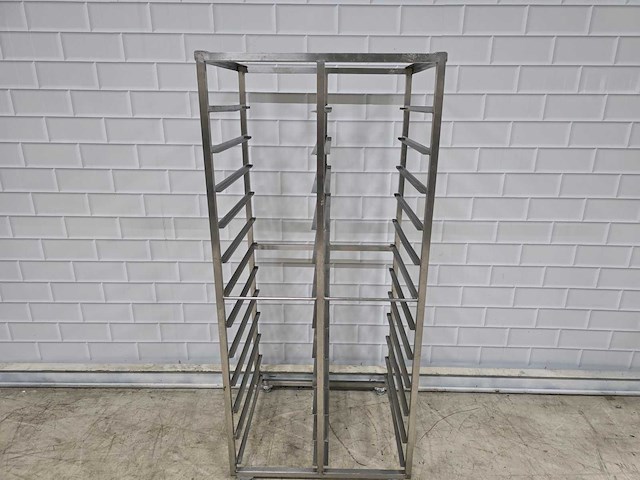 24-delige rvs regaalwagen - afbeelding 1 van  3