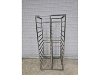 24-delige rvs regaalwagen - afbeelding 2 van  3