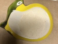 24 keramiek ophanghaakjes fruit op kaart - afbeelding 4 van  7