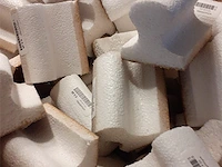 24 schuurblokjes 10x7 cm - afbeelding 1 van  3