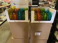 24 waterglazen, pasabahçe, 4 kleuren - afbeelding 3 van  3