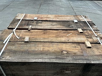 240 logs radiata pine 150x30x30cm - lumber reclaimd wood - afbeelding 2 van  21