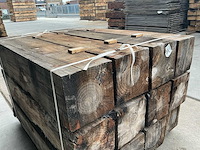 240 logs radiata pine 150x30x30cm - lumber reclaimd wood - afbeelding 3 van  21