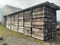 240 logs radiata pine 150x30x30cm - lumber reclaimd wood - afbeelding 5 van  21