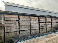 240 logs radiata pine 150x30x30cm - lumber reclaimd wood - afbeelding 9 van  21