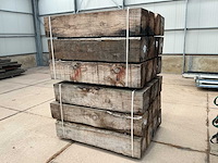 240 logs radiata pine 150x30x30cm stuwhout reclaimd wood - afbeelding 10 van  21
