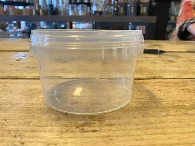 240 stuks afsluitbare plastic bakjes met deksel 480ml voor voedingswaren - afbeelding 4 van  4