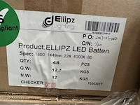 240x led batten bt5 1500 mm 22w 4000k ellipz lighting - afbeelding 5 van  5