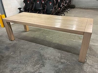 240x90cm eetkamertafel - afbeelding 1 van  3