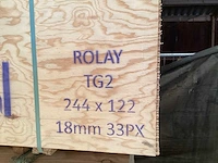 244 cm lengte underlayment platen veer en groef (33x) - afbeelding 5 van  8