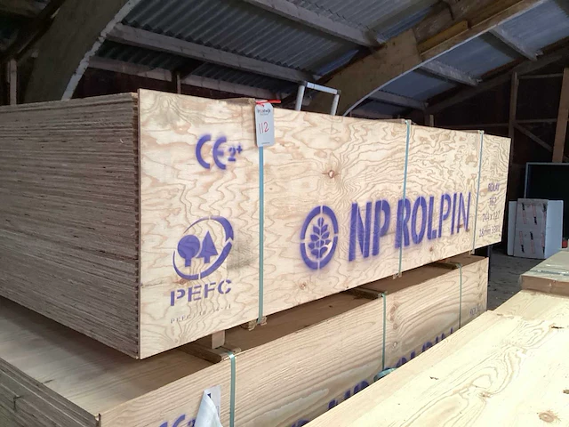 244 cm lengte underlayment platen veer en groef (33x) - afbeelding 6 van  8