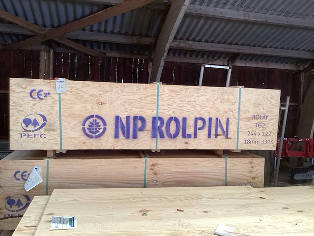 244 cm lengte underlayment platen veer en groef (33x) - afbeelding 8 van  8