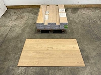 24,6m² kliklaminaat oak light beige - afbeelding 1 van  10