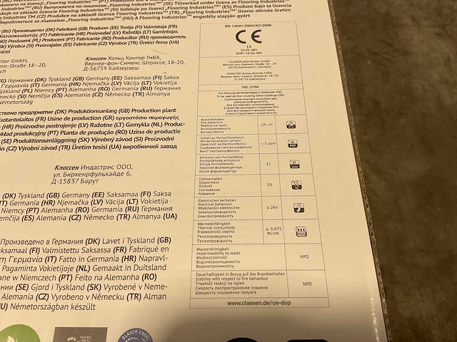 24,6m² kliklaminaat oak light beige - afbeelding 10 van  10