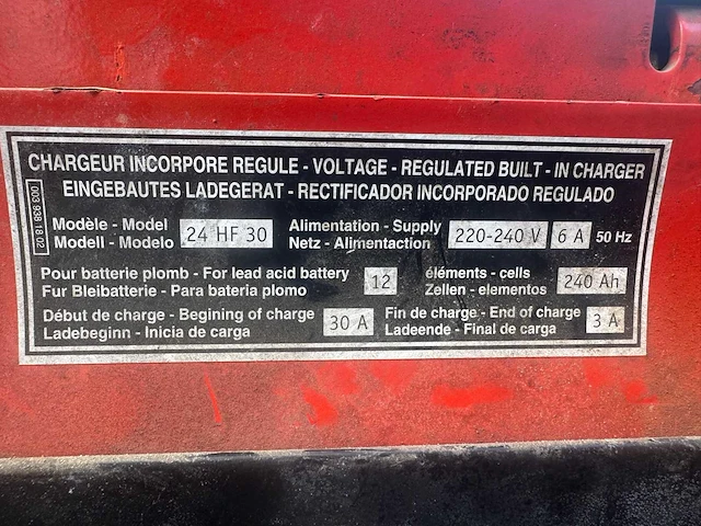 24hf30 - elektrische palletwagen - afbeelding 5 van  7