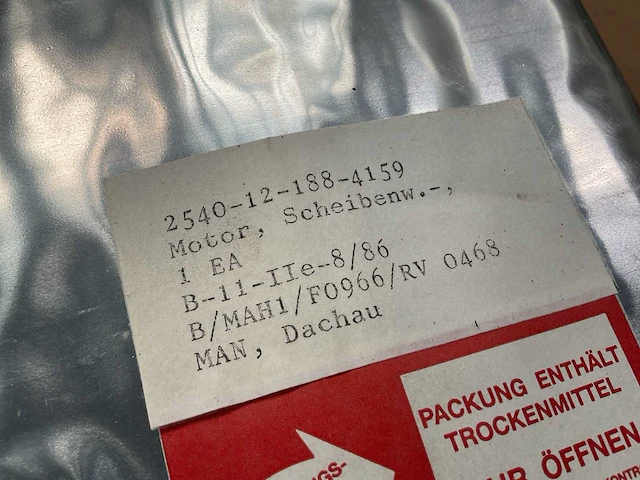 24v ruitenwissermotor - afbeelding 6 van  6
