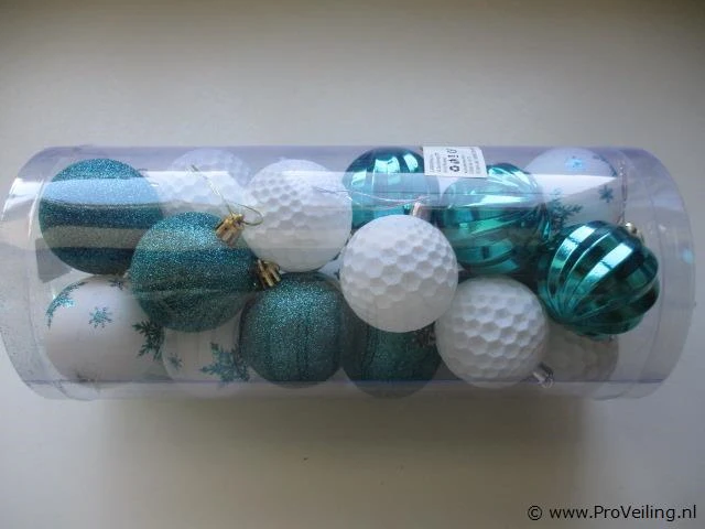24x kerstballen pl178 - afbeelding 2 van  2