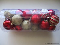 24x kerstballen pl180 - afbeelding 2 van  2