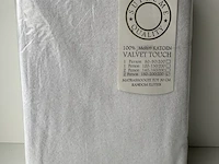 24x molton , shanzelize supreme quality, wit 180-200x200cm - afbeelding 2 van  3