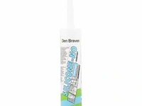 24x silicone kit transparant sanitair - afbeelding 1 van  1