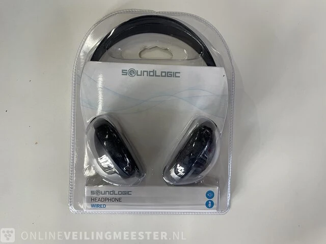 24x soundlogic headphone wired - afbeelding 1 van  4