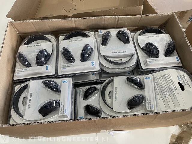 24x soundlogic headphone wired - afbeelding 3 van  4
