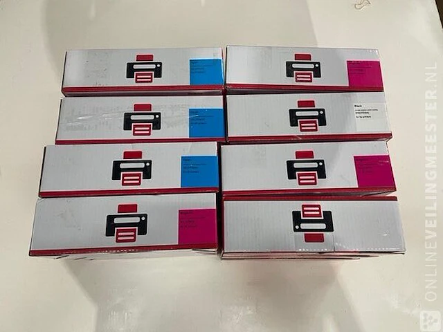 24x toners mix pixeljet, magenta, cyan, black - afbeelding 2 van  6