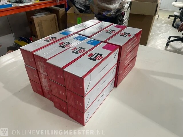 24x toners mix pixeljet, magenta, cyan, black - afbeelding 4 van  6