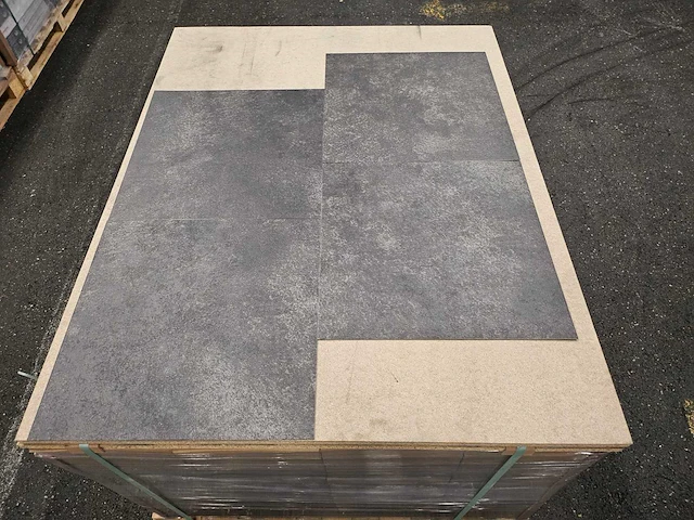 25 m2 pvc dryback tegel - 457 x 457 x 2,5 mm - afbeelding 3 van  3