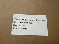 25 whiteboard flexible magnetisch 45x60 cm sam creative - afbeelding 4 van  4