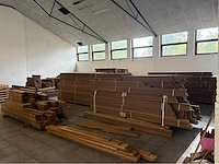 250 m2 thermisch behandeld essenhout. - afbeelding 1 van  17